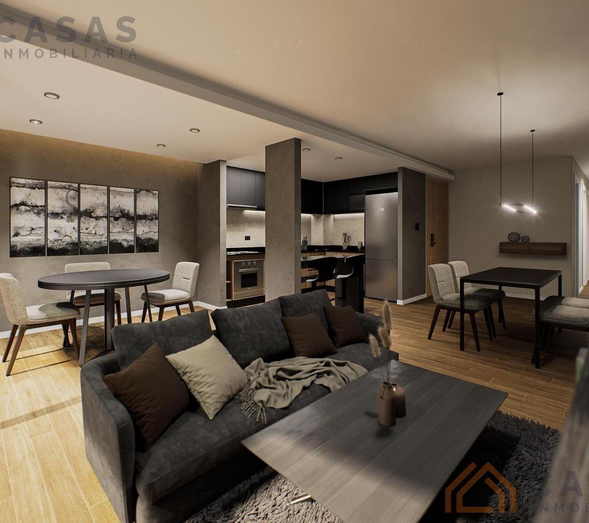 En venta Semipiso de 2 ambientes con balcón terraza y cochera en Güemes