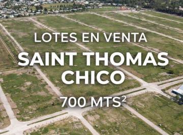 Terreno · 700m² · Lote en Venta Saint Thomas Chico Canning