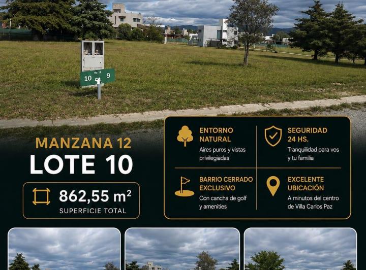 Terreno · 862m²