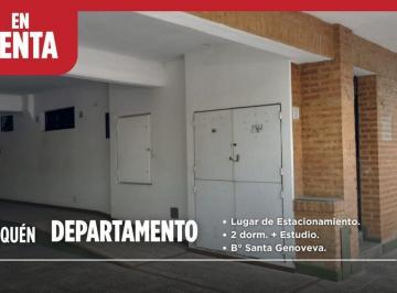 Departamento · 78m² · 4 Ambientes · 1 Cochera · En Venta Dpto 2 Dorm con Estudio Santa Genoveva