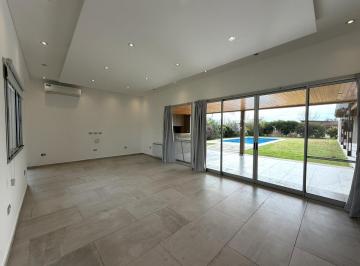 Casa · 320m² · 4 Ambientes · 2 Cocheras · Casa, 3 Dorm., Pileta, Barrio Cerrado Puerto Roldán, Alquiler