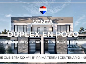 PH · 115m² · 4 Ambientes · 1 Cochera · Venta Duplex en Pozo 2 Dorm. - B° Primaterra