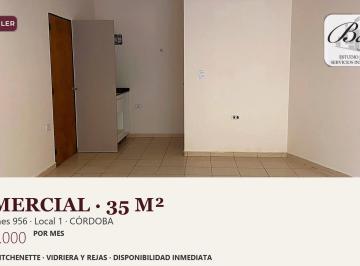 Local comercial de 1 ambiente, Córdoba · Local Comercial en Alquiler · Dean Funes 956