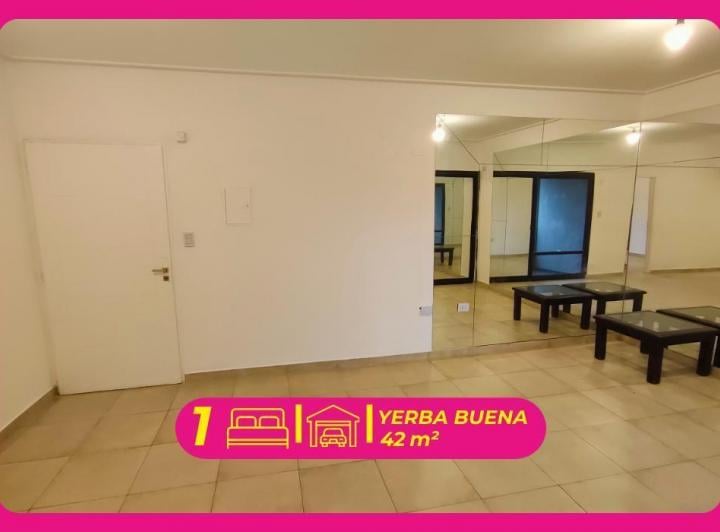 Departamento · 38m² · 3 Ambientes · 1 Cochera