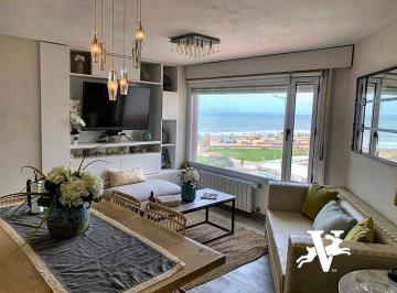 Departamento · 50m² · 3 Ambientes · 1 Cochera · Venta Departamento con Vista Al Mar, Terraza y Parrilla.