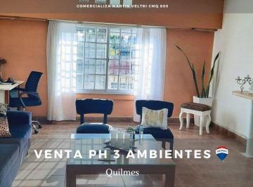 PH · 77m² · 3 Ambientes · 1 Cochera · Venta PH 3 Ambientes con Garage y Patio Quilmes