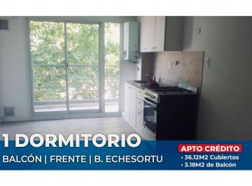 Departamento · 36m² · 2 Ambientes · Venta Depto 1 Dormitorio Echesortu con Balcon