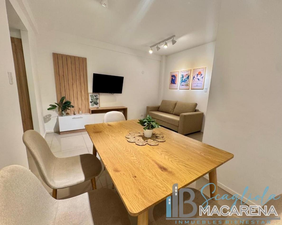 Venta departamento 2 ambientes reciclado Y amoblado | interno