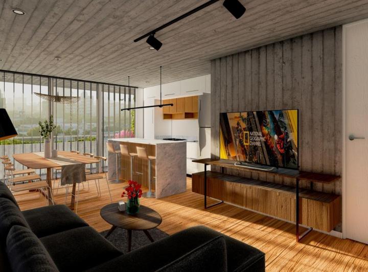 Departamento · 105m² · 2 Ambientes