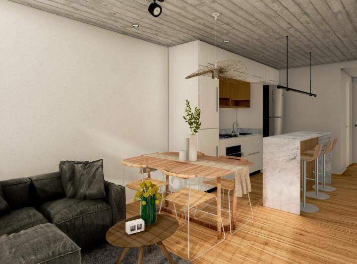 Departamento · 40m² · 2 Ambientes