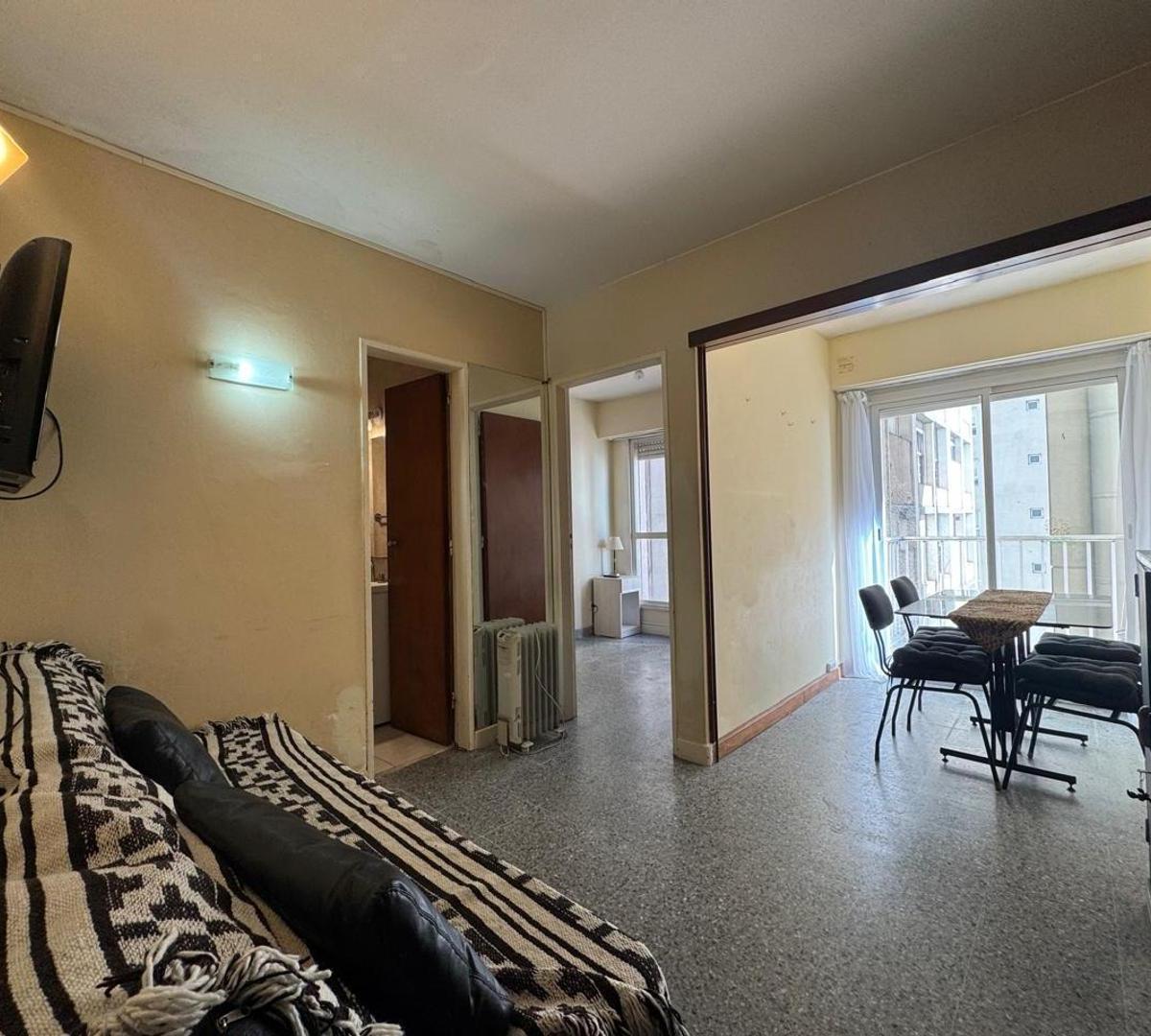 Departamento 2 ambientes - vista al mar