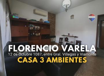 Casa · 1m² · 3 Ambientes · 1 Cochera · Venta Casa 3 Amb Garage, Florencio Varela