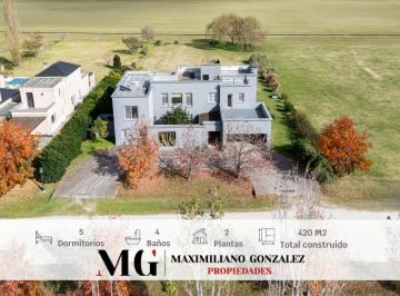 Casa · 380m² · 7 Ambientes · 2 Cocheras · Casa Alquiler - El Metejón Cañuelas