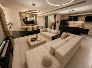 Departamento · 116m² · 3 Ambientes · 1 Cochera · The Link Towers | Piso Alto con Vista Única | Amoblado