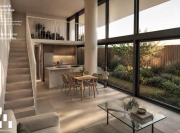 Departamento · 50m² · 2 Ambientes · 1 Cochera · Monoambiente con Semipiso - en Construccion - Vicente Lopez - Edificio Premium