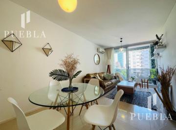 Departamento · 43m² · 2 Ambientes · 1 Cochera · Alquiler 2 Ambientes con Muebles en Palermo Chico con Cochera Opcional y Amenities
