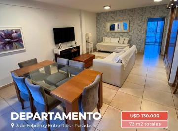 Departamento · 62m² · 2 Ambientes · Departamento de un Dormitorio en Venta en El Centro de Posadas