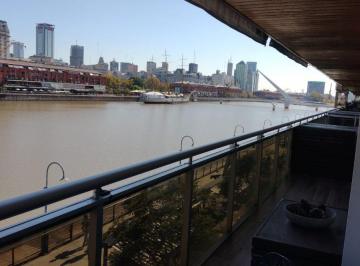 Departamento de 2 ambientes, Puerto Madero · Master Suite Frente Al Dique + Vista Real Al Dique + Alquiler Amoblado + Amenities