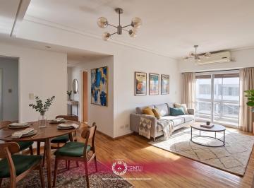 Departamento · 60m² · 3 Ambientes · Alquiler Departamento Semipiso 60 m² Muy Luminoso en Boedo con Balcón Frente Cocina Comedor Lavadero