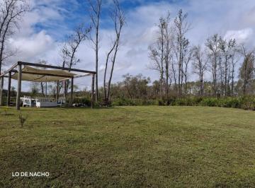 Terreno · 1103m² · Lote Barrio Nautico Albardón con Muelle y Pergola