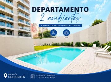 Departamento · 51m² · 2 Ambientes · 1 Cochera · Venta Departamento 2 Ambientes Colegiales Cochera