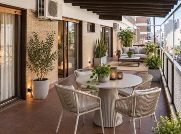 Departamento · 100m² · 3 Ambientes · 1 Cochera · Belgrano, 3 Amb + Depen. Coch, Baul. Gran Balcon!