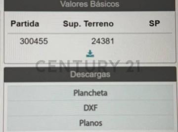 Terreno · 5000m² · Lote Sobre Av 31