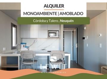 Departamento · 37m² · 1 Ambiente · Alquiler Departamento Amoblado | Monoambiente | Balcón | Bliss Tower | Neuquén