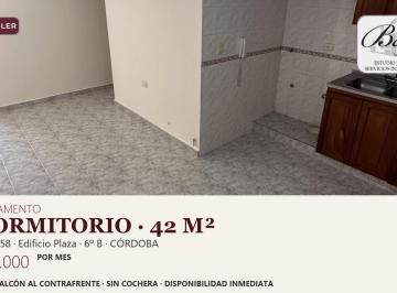 Departamento de 2 ambientes, Córdoba · Departamento de 1 Dormitorio con Balcón en Alquiler · San José de Calasanz 58