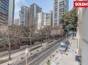 vista del balcon del living · Alquiler Departamento 5 Ambientes con Dependencia y Cochera en Retiro