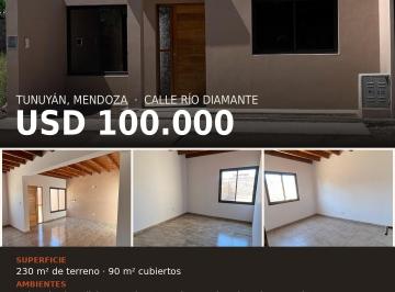 Casa de 2 ambientes, Tunuyán · Casa en Venta – Tunuyán, Mendoza