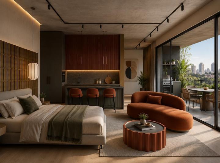 Departamento · 25m² · 1 Ambiente
