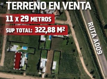 Terreno · 322m² · Terreno en Reconquista