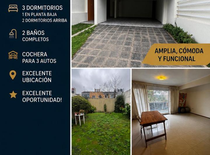 Casa · 150m² · 9 Ambientes · 3 Cocheras