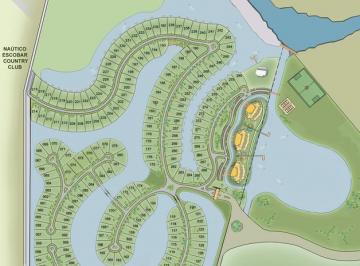 Terreno · 910m² · Terreno Al Rio en Venta, Financiado - Barrio Cerrado El Cazal, Escobar