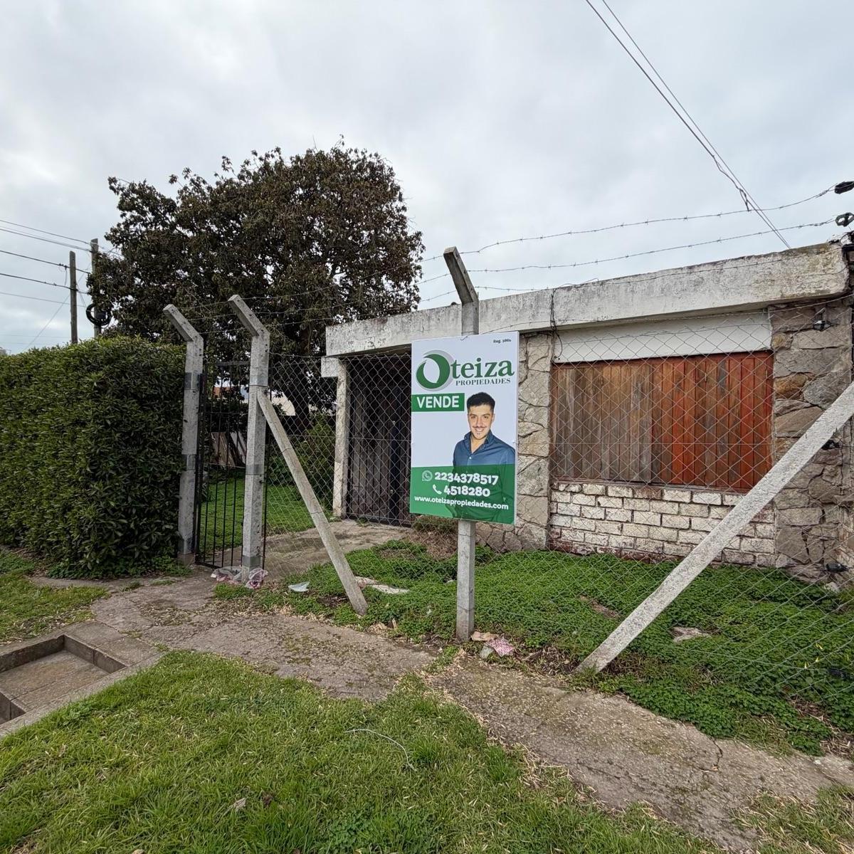 Lote en esquina con casa a demoler, 279m² — Termas Huinco