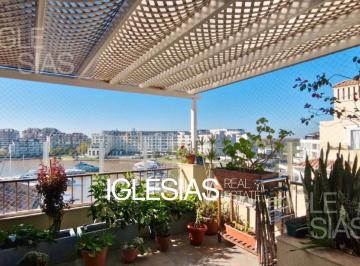 Departamento · 88m² · 3 Ambientes · 1 Cochera · Departamento en Venta Al Agua, en Terrazas de La Bahía I, Nordelta