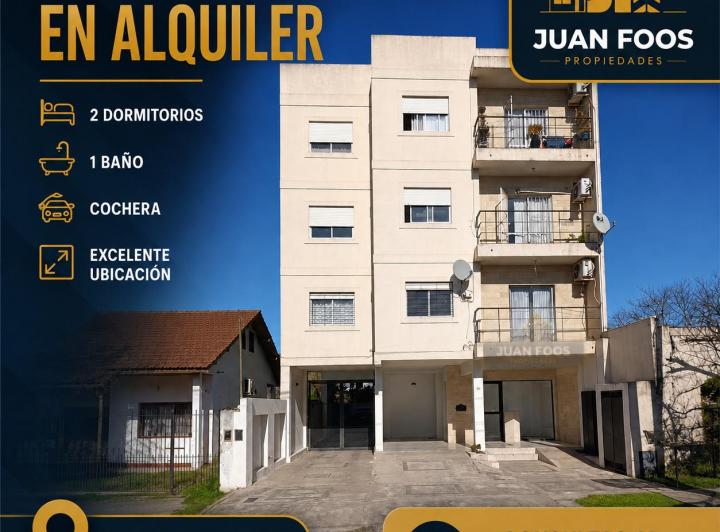 Departamento · 62m² · 3 Ambientes · 1 Cochera