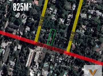 Terreno · 150m² · 3 Ambientes · 1 Cochera · Terreno en Venta - 825 m² - City Bell, La Plata
