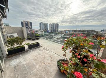 Oficina comercial · 85m² · 4 Ambientes · 1 Cochera · Oficina en Nunez con Cocheras - Seguridad 24hs. Unica con Terraza Propia y Vista Al Rio