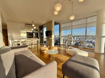 Departamento de 3 ambientes, Palermo · Penthouse 3 Ambientes Amoblado Piso 30 con Vista Panorámica y Amenities