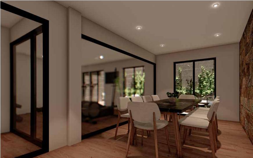 Depto 2 amb, 44m² en Güemes — Apto Profesional