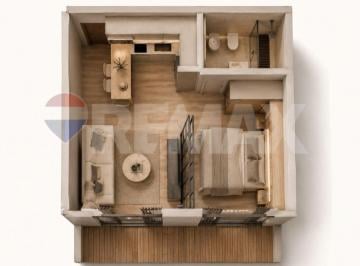 Departamento · 32m² · 1 Ambiente · Venta Monoambiente en Tigre Centro a Estrenar