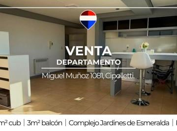 Departamento · 36m² · 1 Ambiente · 1 Cochera · Venta Monoambiente con Cochera Cipolletti