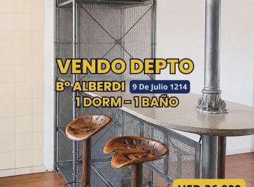 Departamento de 1 ambiente, Córdoba · ¡Oportunidad en Alberdi! 1 Dormitorio | 35 m² | a 2 Cuadras Plaza Colón