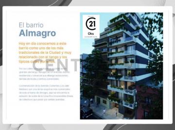 Departamento · 73m² · 3 Ambientes · Venta 3 Ambientes a Estrenar | 75 m² | 2 Baños | Suite | Green Roof Top | Almagro