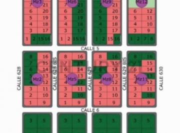 Terreno · 320m² · Lotes en Venta – Barrio La Cortadera - Av 7 Entre 628 y 630 – Parque Sicardi