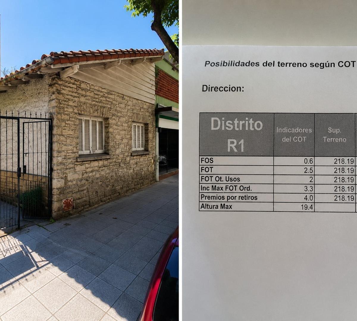 Lote en Falucho 2275, esquina Corrientes, 218,19 m² — Centro