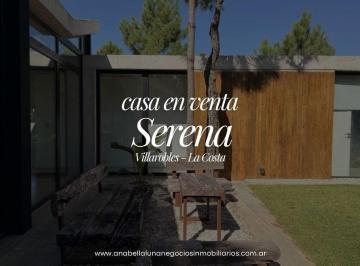 Casa de 4 ambientes, Villarobles · Casa en Barrio Serena – Villarobles | La Costa