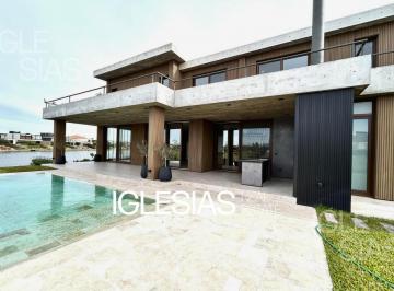 Casa · 457m² · 8 Ambientes · 5 Cocheras · Casa en Venta a Estrenar, Al Lago en Virazón, Nordelta
